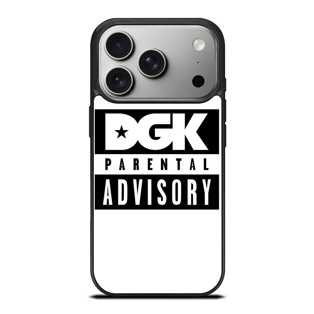 DGK PARENTAL ADVISORY LOGO iPhone 17 Pro Case Cover