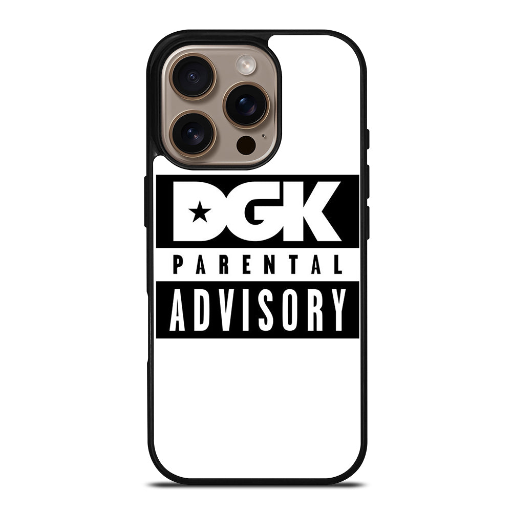 DGK PARENTAL ADVISORY LOGO iPhone 16 Pro Case Cover