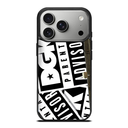 DGK PARENTAL ADVISORY PATTERN iPhone 17 Pro Case Cover