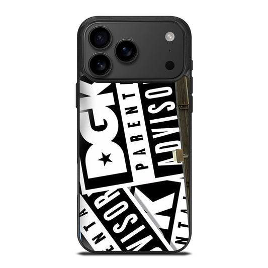 DGK PARENTAL ADVISORY PATTERN iPhone 17 Pro Max Case Cover