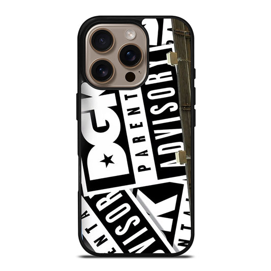 DGK PARENTAL ADVISORY PATTERN iPhone 16 Pro Case Cover