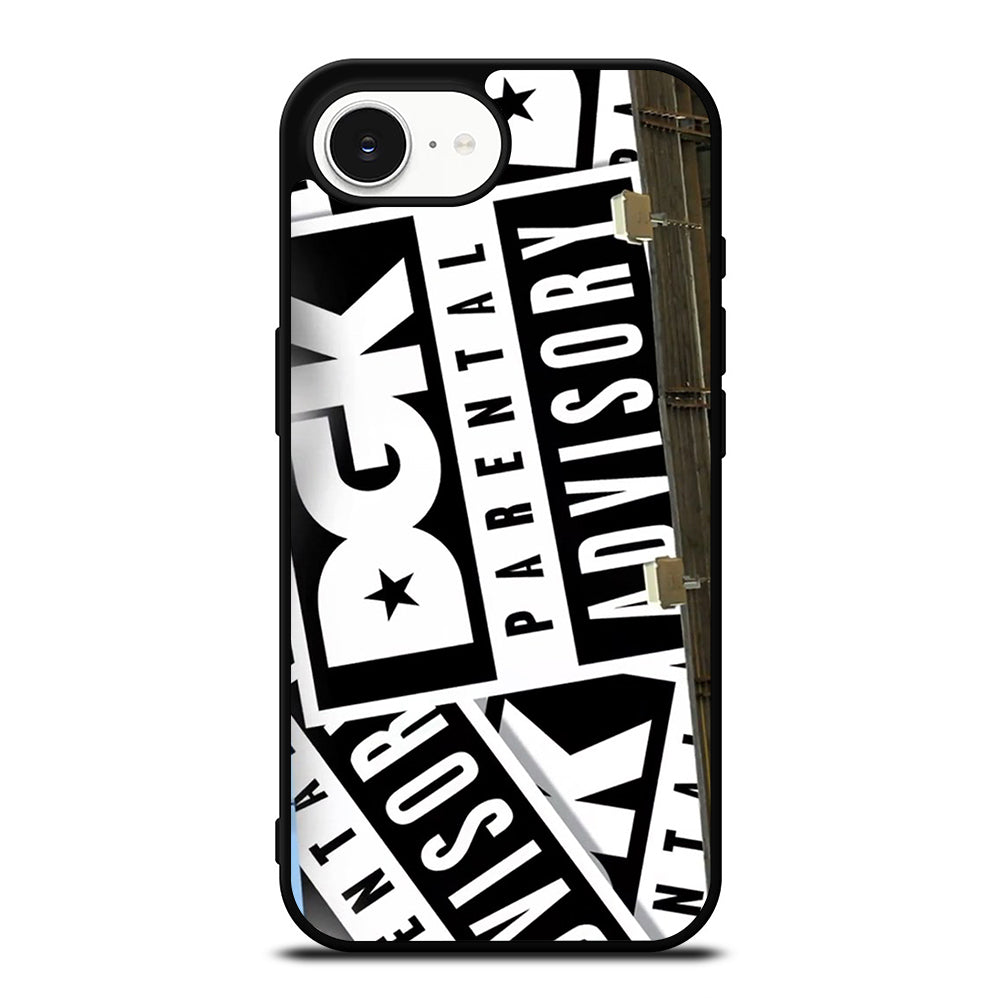 DGK PARENTAL ADVISORY PATTERN iPhone 16e Case Cover