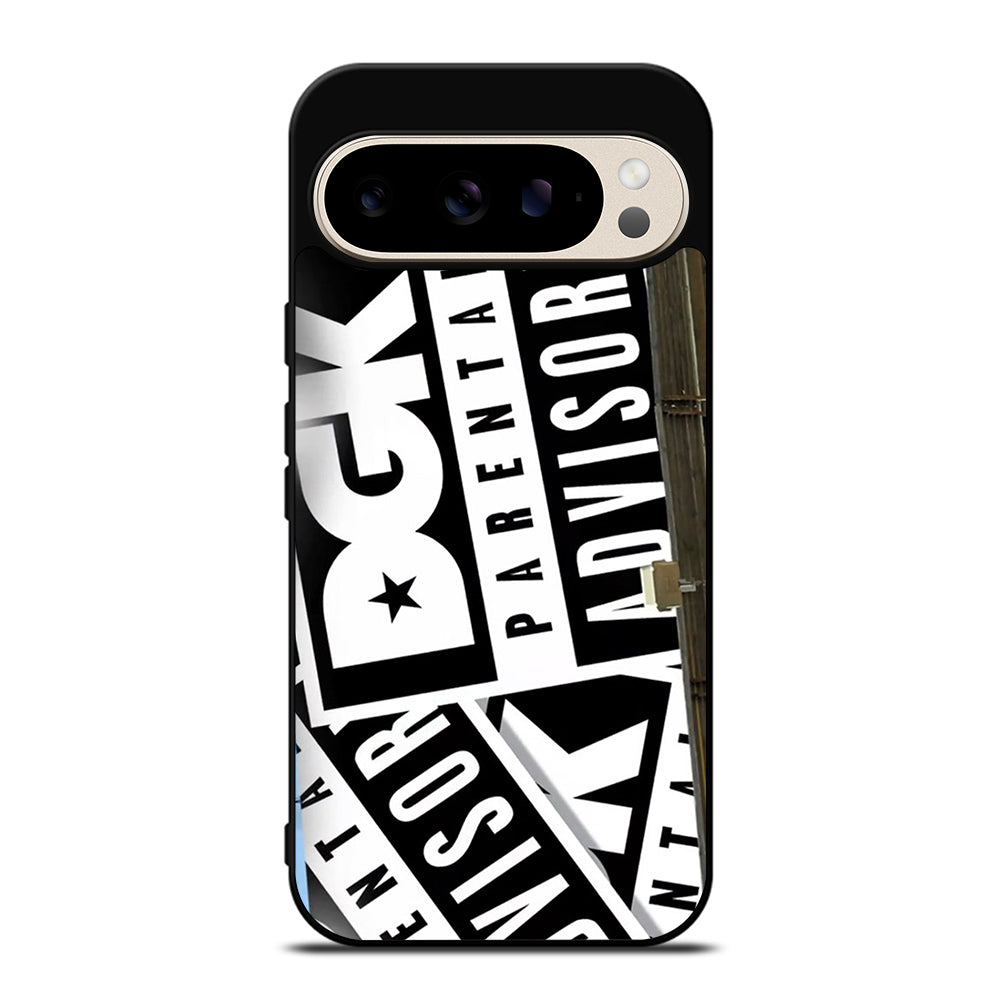 DGK PARENTAL ADVISORY PATTERN Google Pixel 9 Pro Case Cover