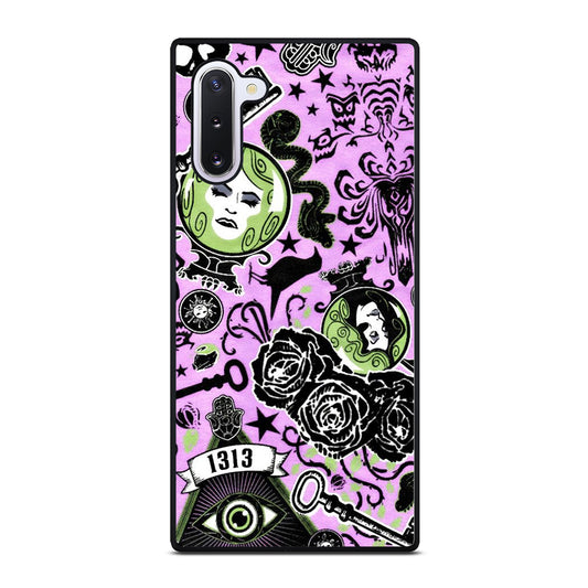 DISNEY HAUNTED MANSION PATTERN ART 2 Samsung Galaxy Note 10 Case Cover