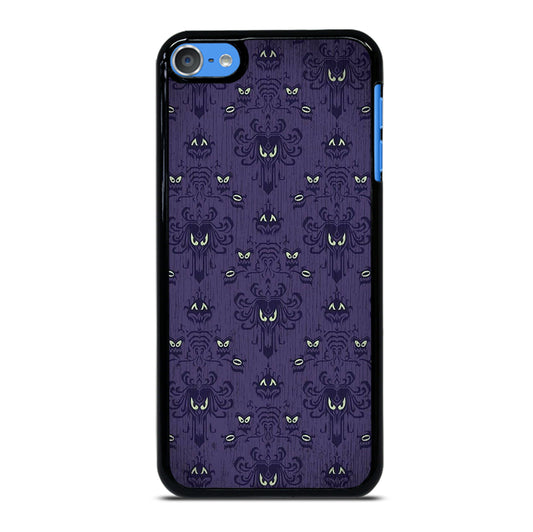 DISNEY HAUNTED MANSION PATTERN ART iPod Touch 7 Case Cover