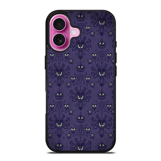 DISNEY HAUNTED MANSION PATTERN ART iPhone 16 Plus Case Cover