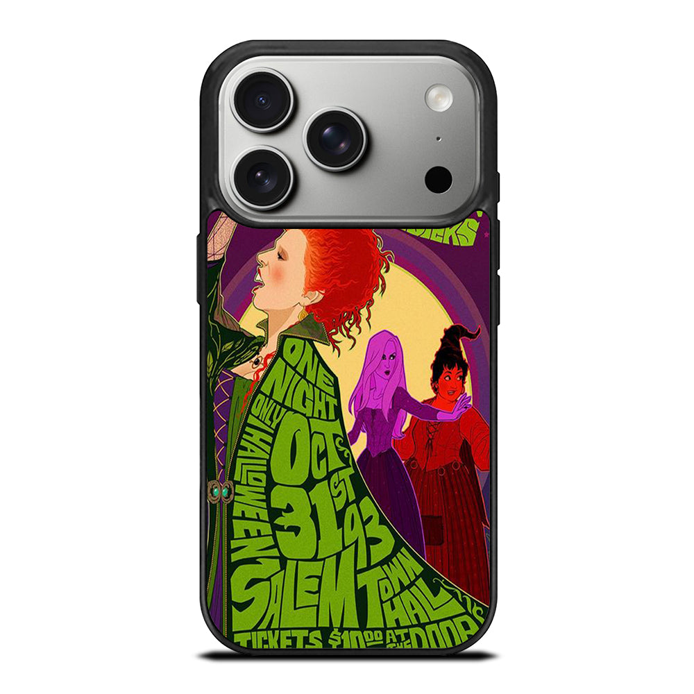 DISNEY HOCUS POCUS POSTER iPhone 17 Pro Case Cover