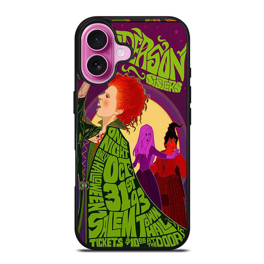 DISNEY HOCUS POCUS POSTER iPhone 16 Plus Case Cover