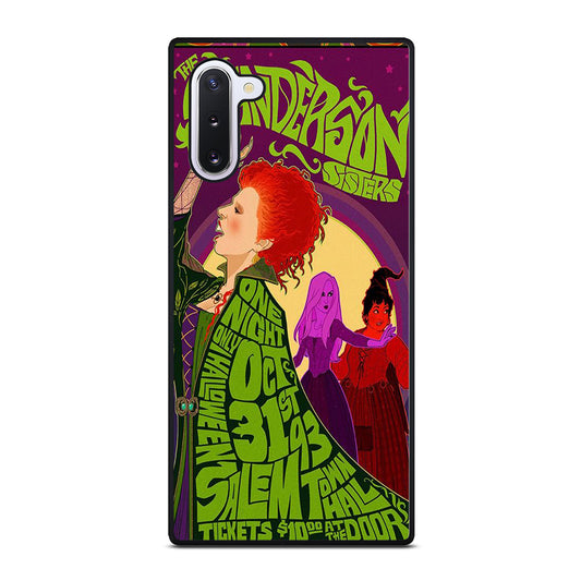 DISNEY HOCUS POCUS POSTER Samsung Galaxy Note 10 Case Cover