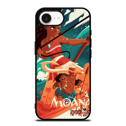 DISNEY MOANA CARTOON 3 iPhone 16e Case Cover