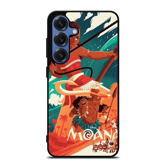 DISNEY MOANA CARTOON 3 Samsung Galaxy S25 Case Cover