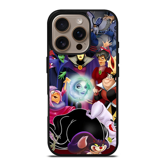 DISNEY PRINCESS VILLAINS 3 iPhone 16 Pro Case Cover