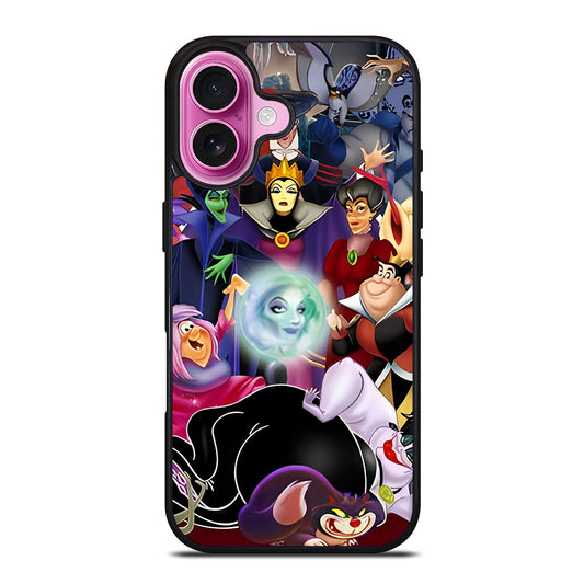 DISNEY PRINCESS VILLAINS 3 iPhone 16 Plus Case Cover