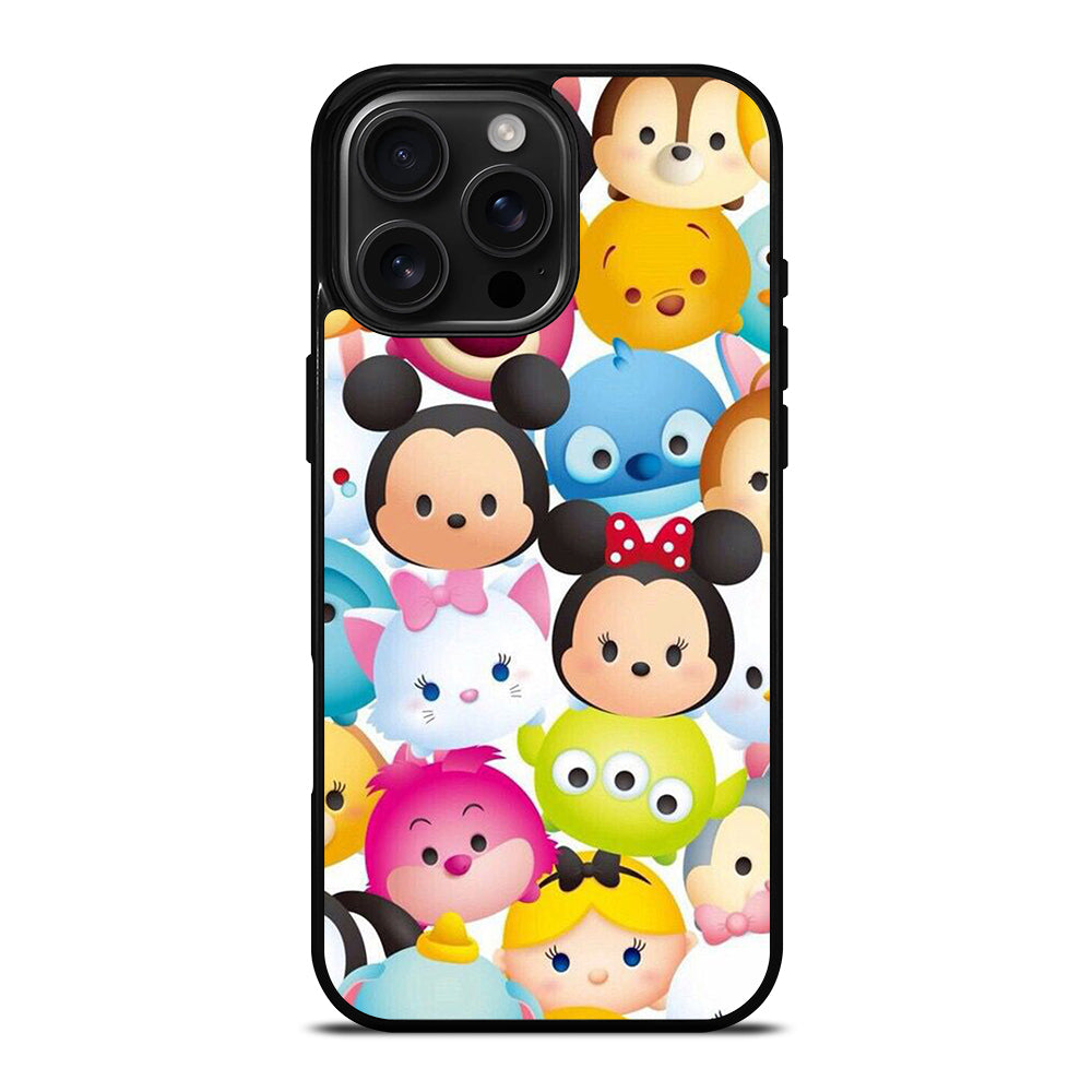 DISNEY TSUM TSUM PATTERN 3 iPhone 16 Pro Max Case Cover