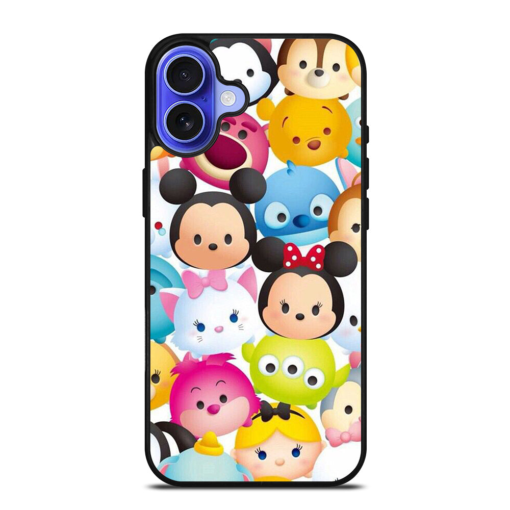 DISNEY TSUM TSUM PATTERN 3 iPhone 16 Case Cover