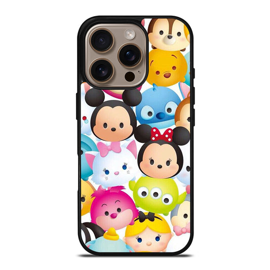 DISNEY TSUM TSUM PATTERN 3 iPhone 16 Pro Case Cover