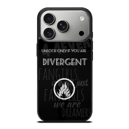 DIVERGENT QUOTE 2 iPhone 17 Pro Case Cover