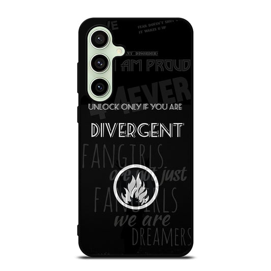 DIVERGENT QUOTE 2 Samsung Galaxy S24 FE Case Cover