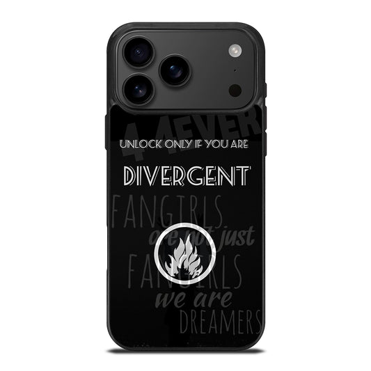 DIVERGENT QUOTE 2 iPhone 17 Pro Max Case Cover