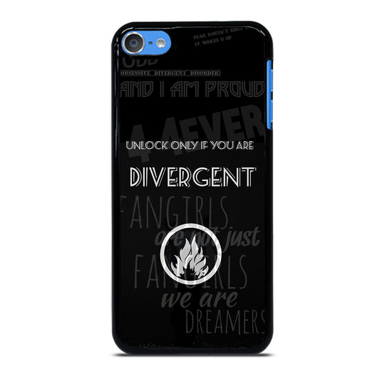 DIVERGENT QUOTE 2 iPod Touch 7 Case Cover