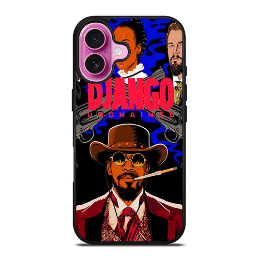 DJANGO UNCHAINED MOVIE POSTER iPhone 16 Plus Case Cover