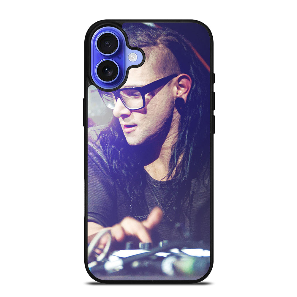 DJ SKRILLEX COOL FACE iPhone 16 Case Cover