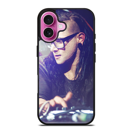 DJ SKRILLEX COOL FACE iPhone 16 Plus Case Cover