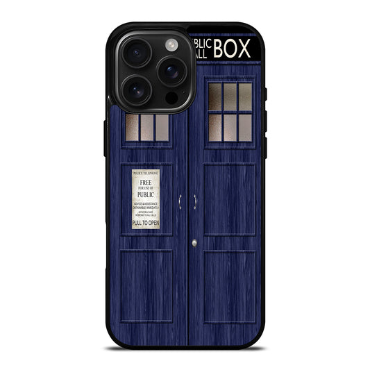 DOCTOR WHO TARDIS 3 iPhone 16 Pro Max Case Cover