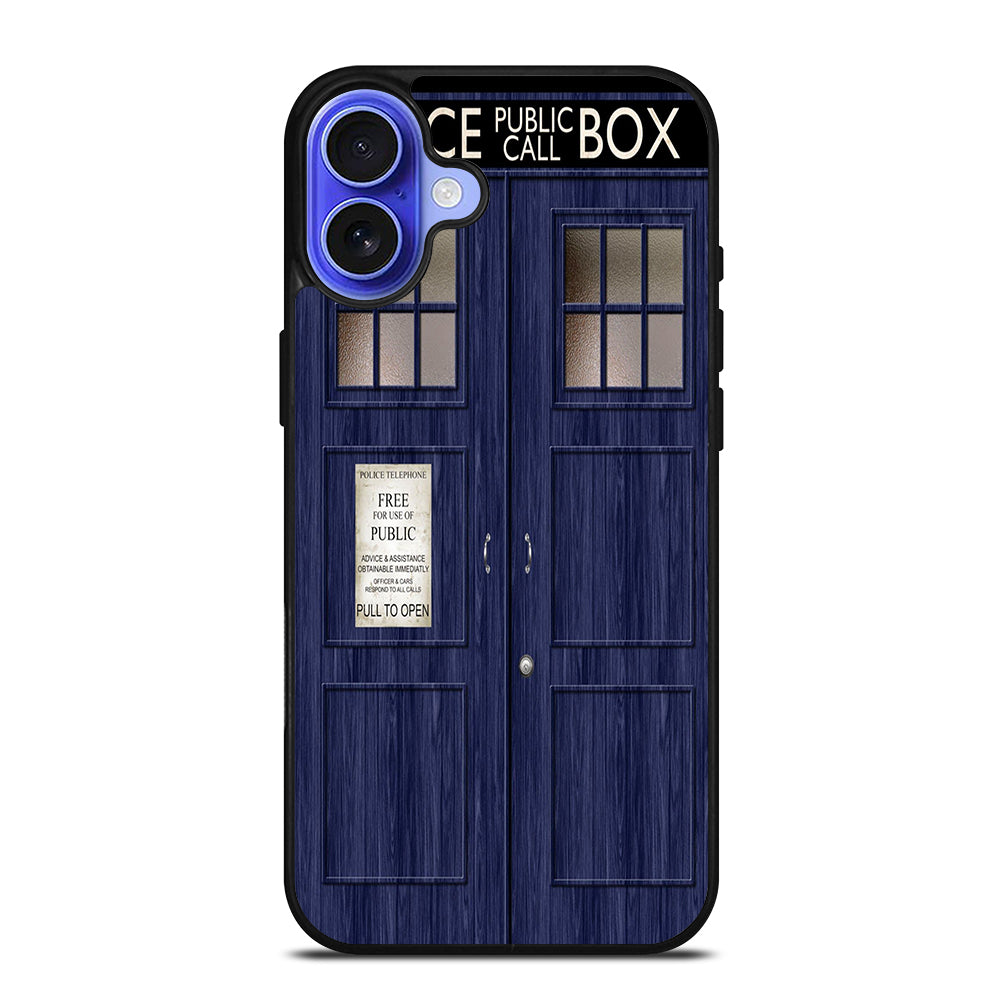 DOCTOR WHO TARDIS 3 iPhone 16 Case Cover