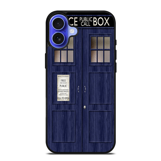 DOCTOR WHO TARDIS 3 iPhone 16 Case Cover