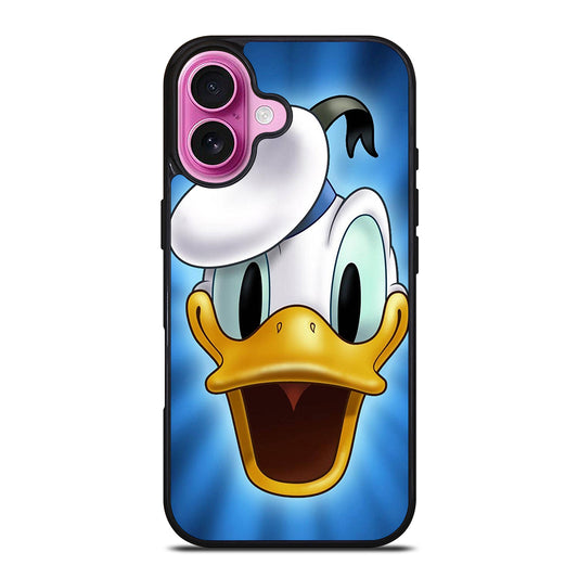 DONALD DUCK FACE CARTOON iPhone 16 Plus Case Cover