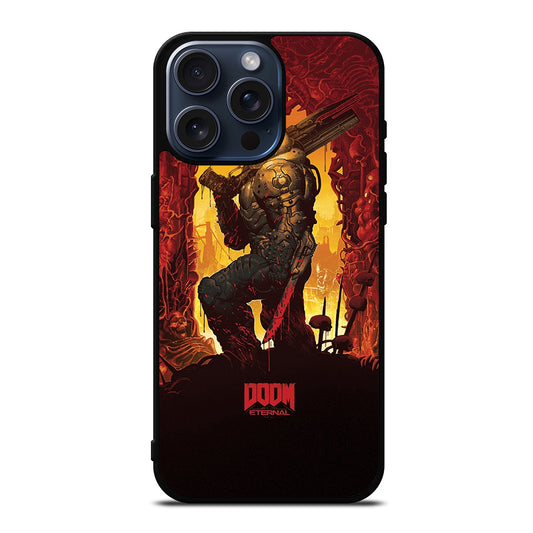 DOOM ETERNAL GAMES LOGO iPhone 15 Pro Max Case Cover