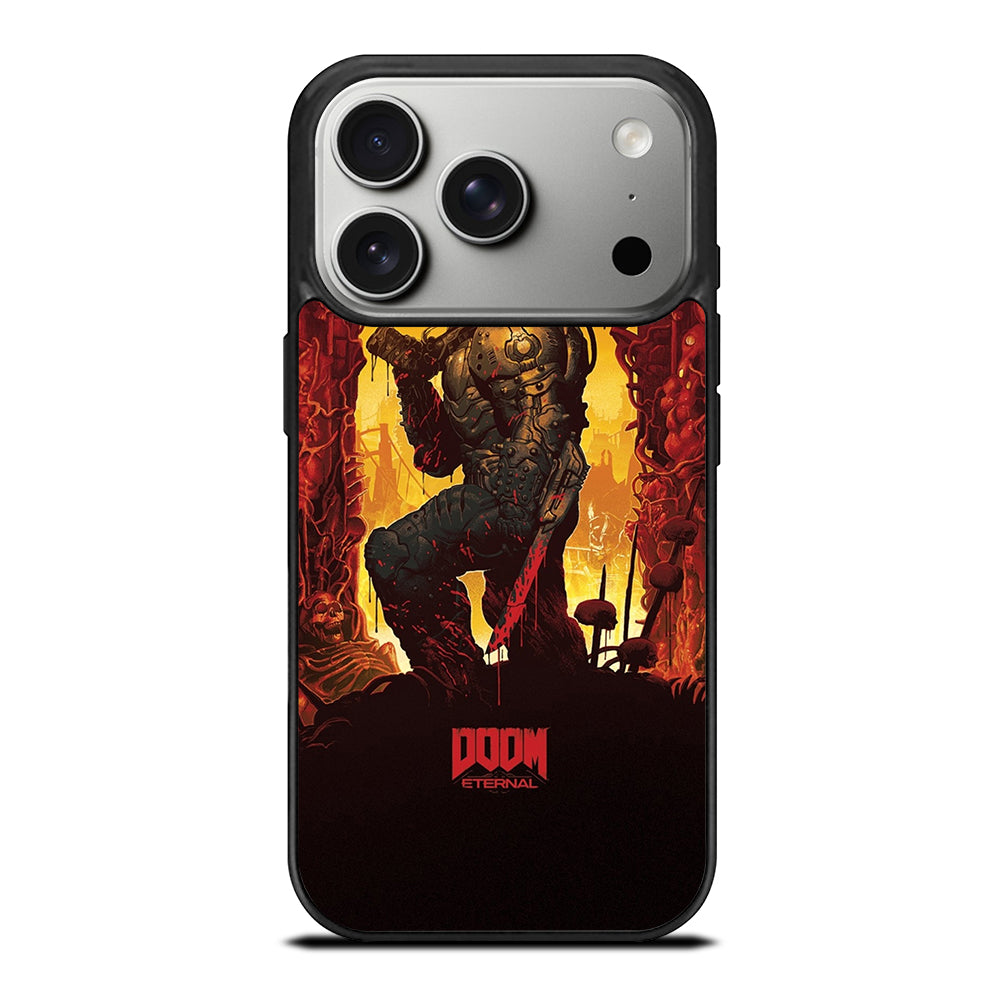 DOOM ETERNAL GAMES LOGO iPhone 17 Pro Case Cover