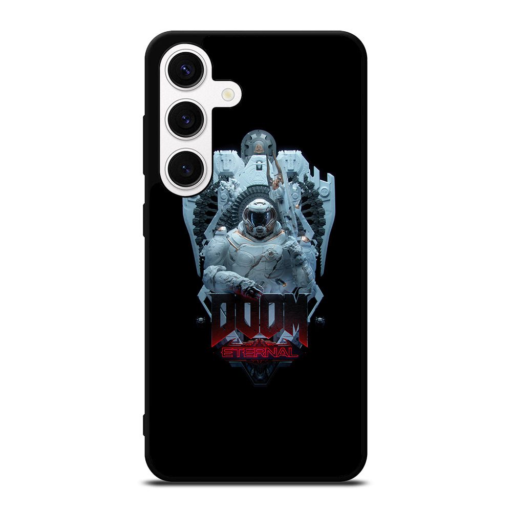 DOOM ETERNAL GAMES LOGO BLACK 2 Samsung Galaxy S24 Case Cover