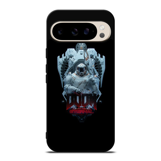 DOOM ETERNAL GAMES LOGO BLACK 2 Google Pixel 9 Pro Case Cover