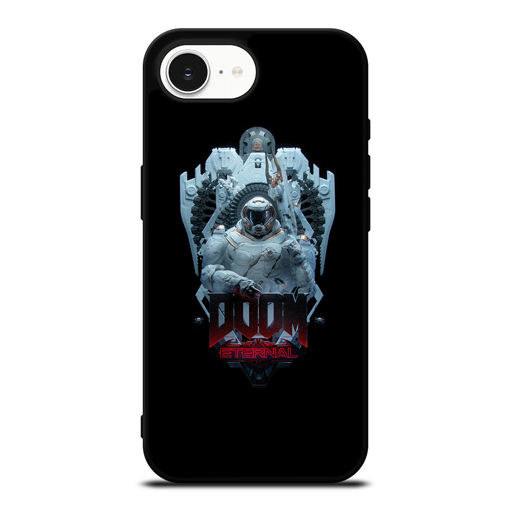 DOOM ETERNAL GAMES LOGO BLACK 2 iPhone 16e Case Cover