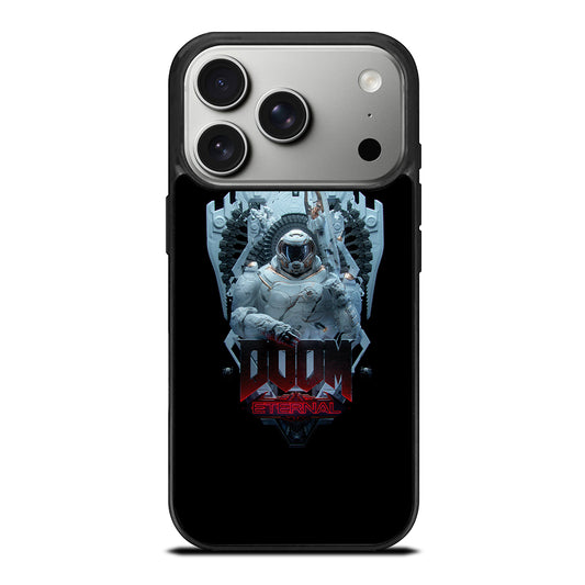 DOOM ETERNAL GAMES LOGO BLACK 2 iPhone 17 Pro Case Cover
