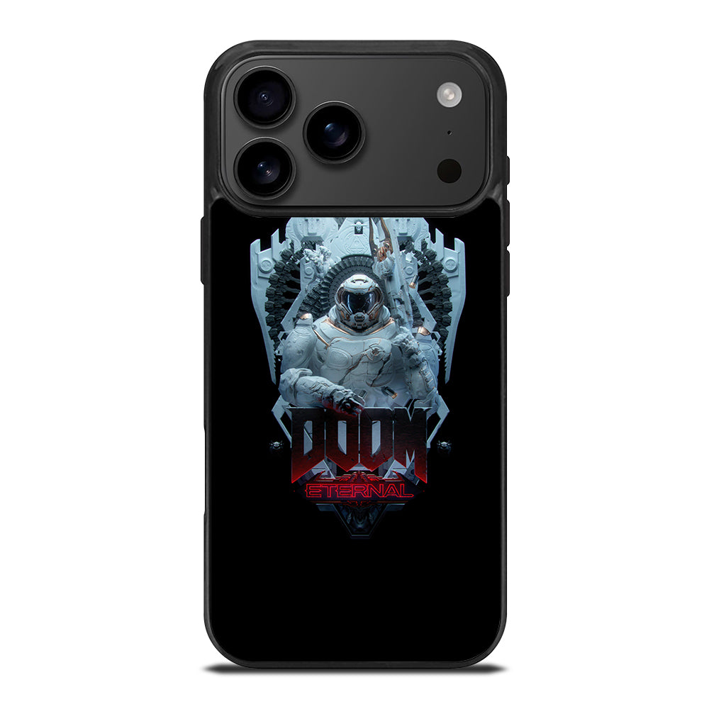 DOOM ETERNAL GAMES LOGO BLACK 2 iPhone 17 Pro Max Case Cover