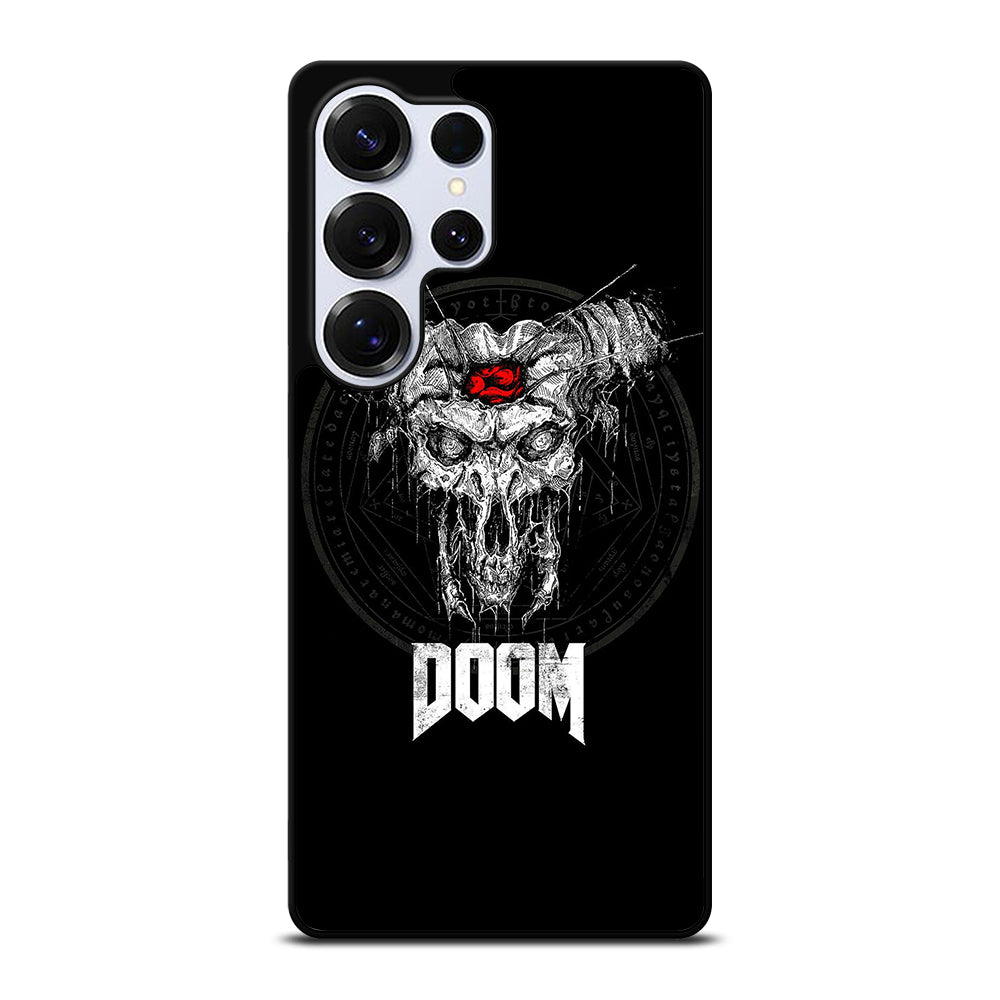 DOOM ETERNAL GAMES LOGO BLACK Samsung Galaxy S26 Ultra Case Cover
