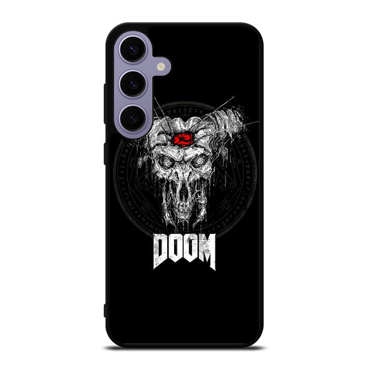 DOOM ETERNAL GAMES LOGO BLACK Samsung Galaxy S24 Plus Case Cover