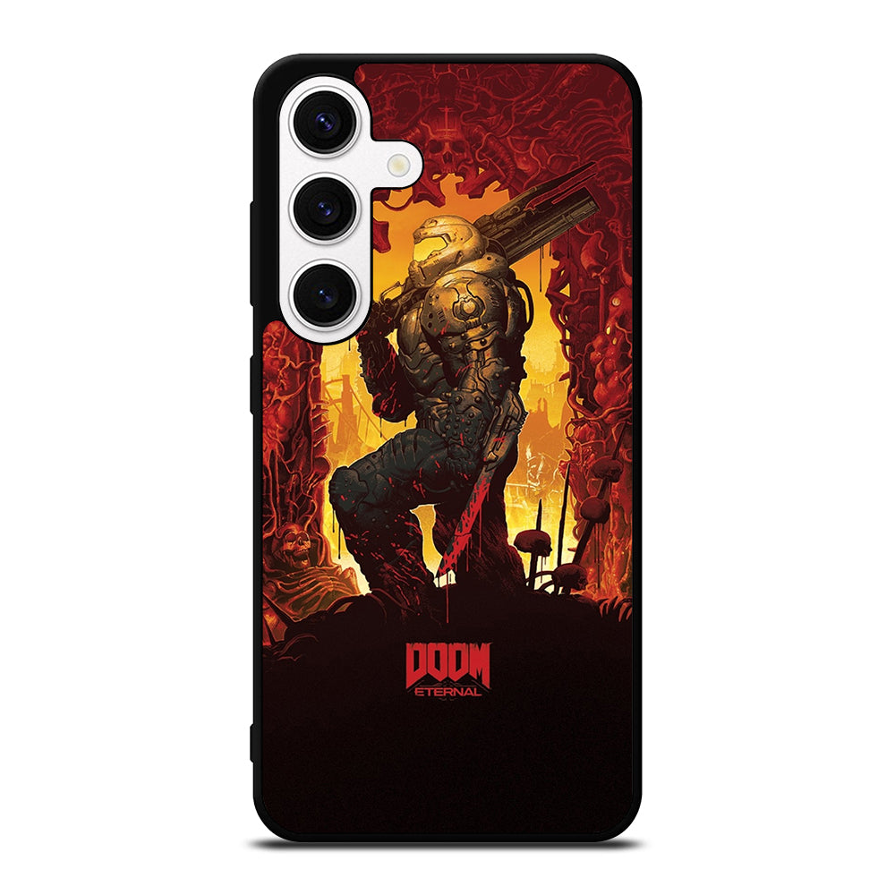 DOOM ETERNAL GAMES LOGO Samsung Galaxy S24 Case Cover