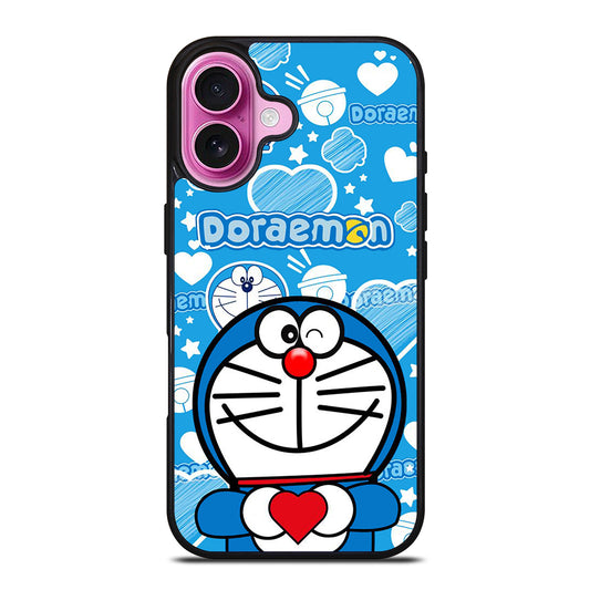 DORAEMON CUTE CARTOON iPhone 16 Plus Case Cover