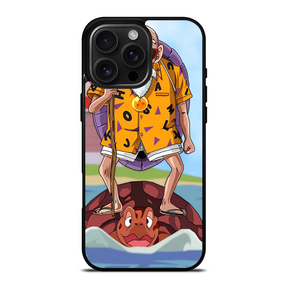 DRAGON BALL MASTER ROSHI ANIME SERIES iPhone 16 Pro Max Case Cover