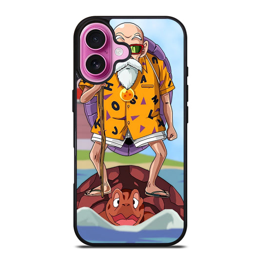 DRAGON BALL MASTER ROSHI ANIME SERIES iPhone 16 Plus Case Cover