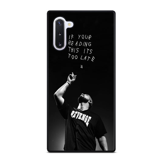 DRAKE RAPPER QUOTE Samsung Galaxy Note 10 Case Cover