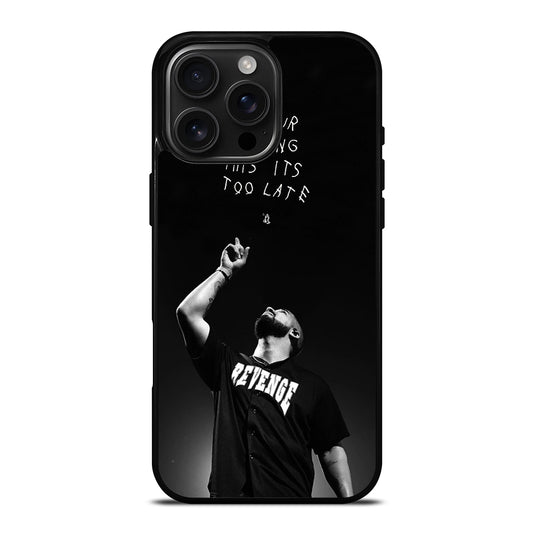 DRAKE RAPPER QUOTE iPhone 16 Pro Max Case Cover