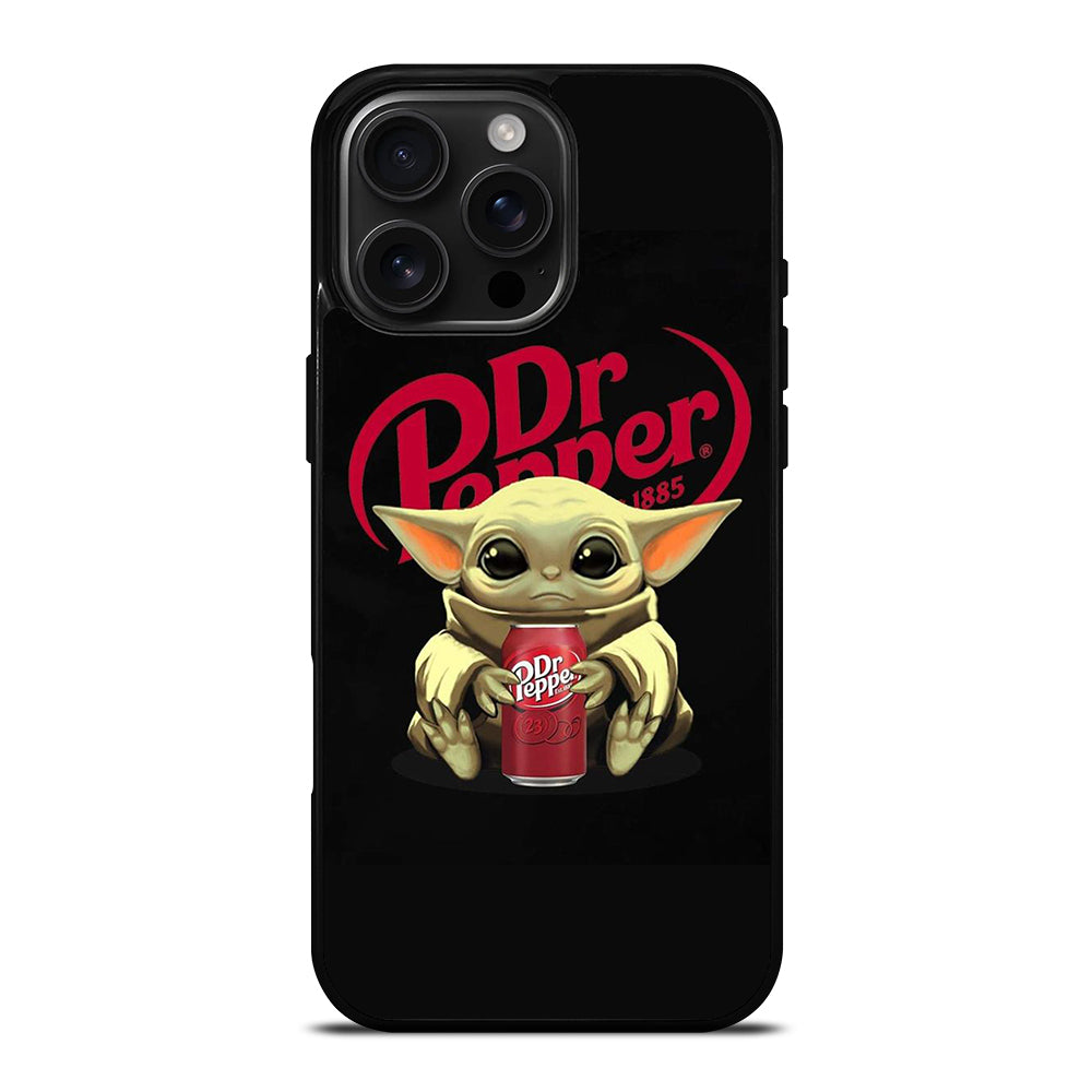 DR PEPPER BABY YODA iPhone 16 Pro Max Case Cover