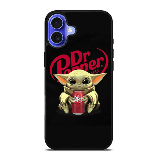 DR PEPPER BABY YODA iPhone 16 Case Cover