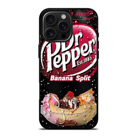 DR PEPPER BANANA SOFT DRINK iPhone 16 Pro Max Case Cover
