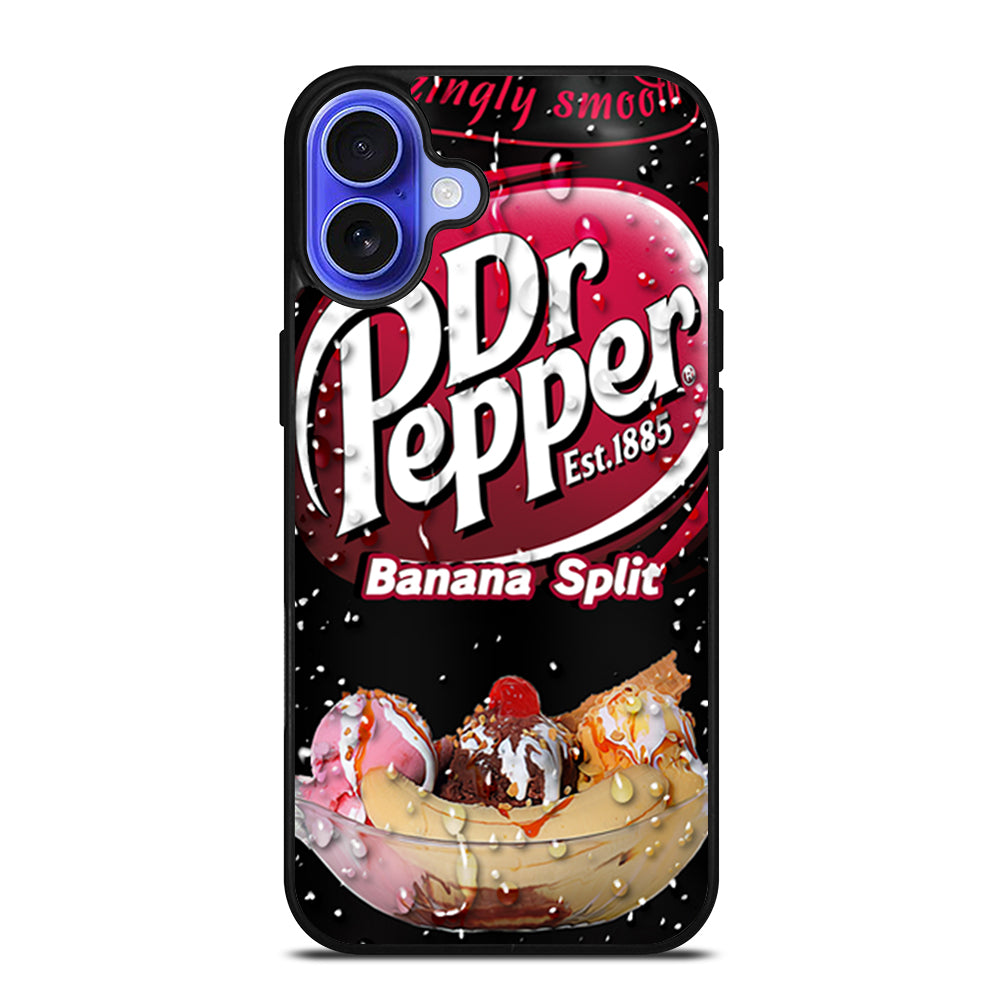 DR PEPPER BANANA SOFT DRINK iPhone 16 Case Cover